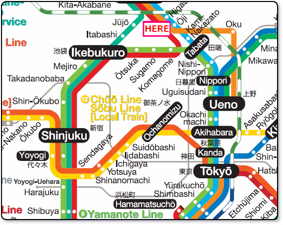 gotanda_apartment_nishimagome_railwaymap