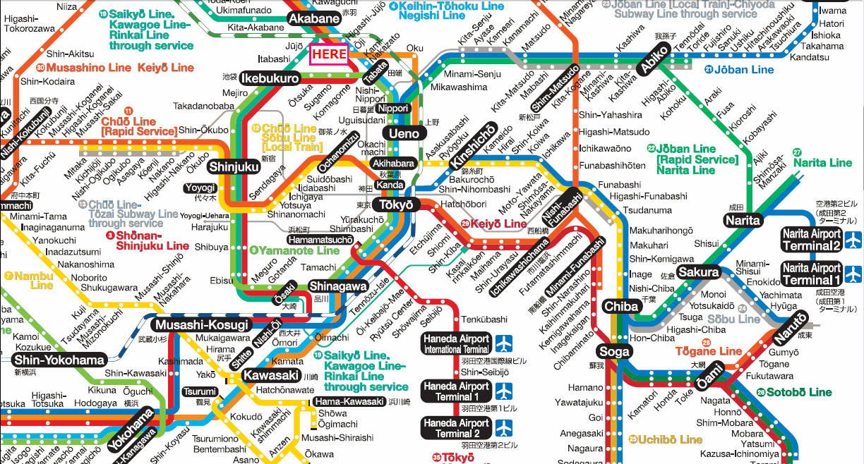 oji railway map