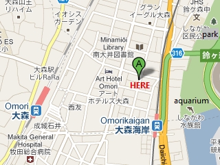 oomori map