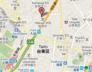 Ueno map