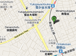 yukigayaotsuka map