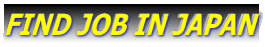 FIND JOB IN JAPAN